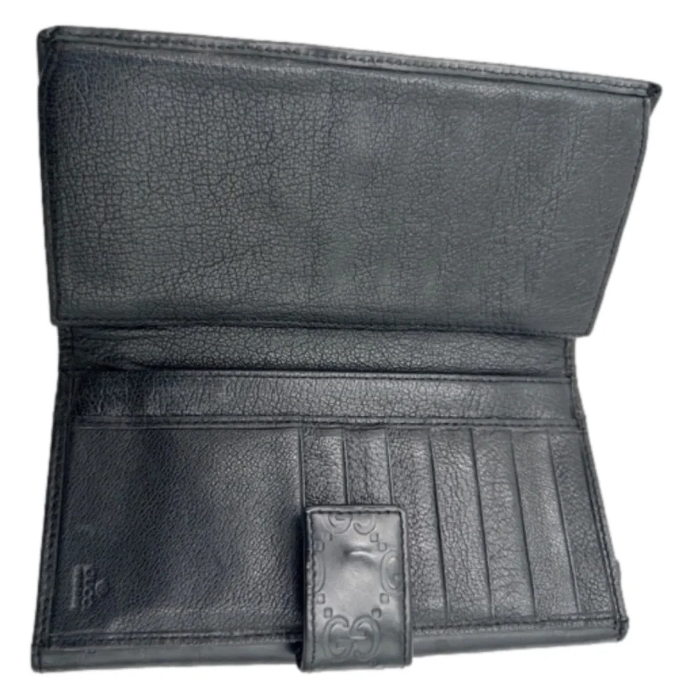 Gucci Black Long Bifold Wallet - Picture 6 of 14